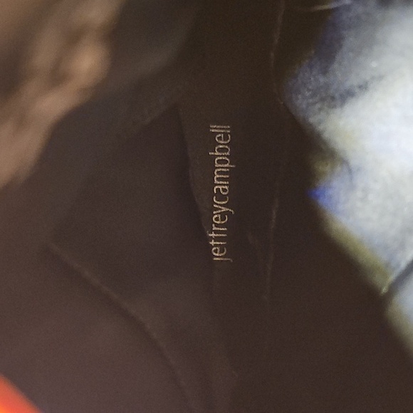 Womens Jeffrey Campbell Black Lace-Up Rain Boots Sz 9 - Picture 7 of 7